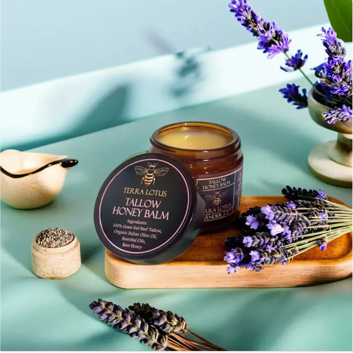 Grass-Fed Tallow Honey Balm
