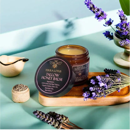Grass-Fed Tallow Honey Balm