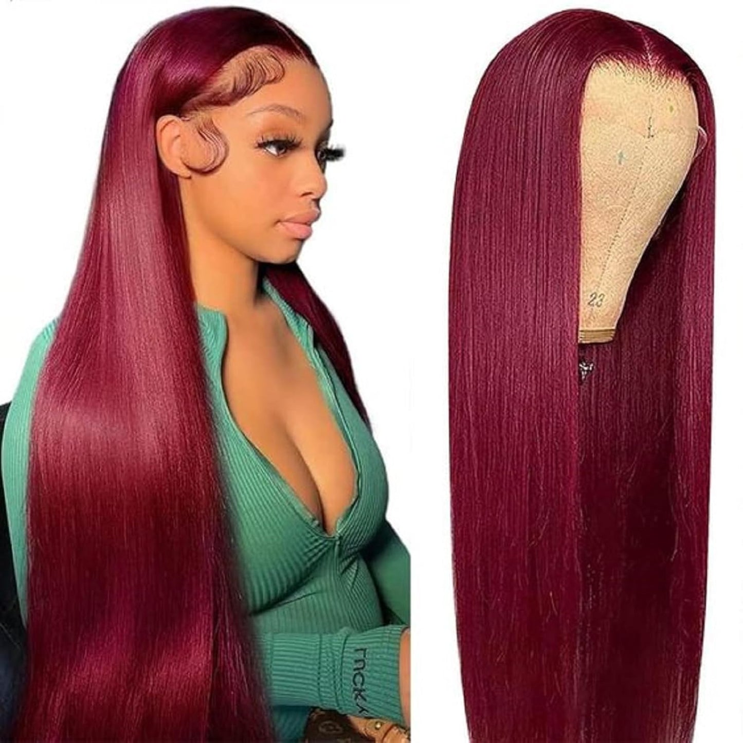 Special Mother’s Day Deals 🌷💥Straight HD Transparent Lace Front Wigs Human Hair