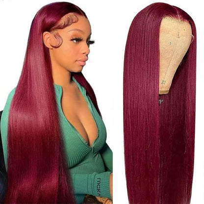 Special Mother’s Day Deals 🌷💥Straight HD Transparent Lace Front Wigs Human Hair