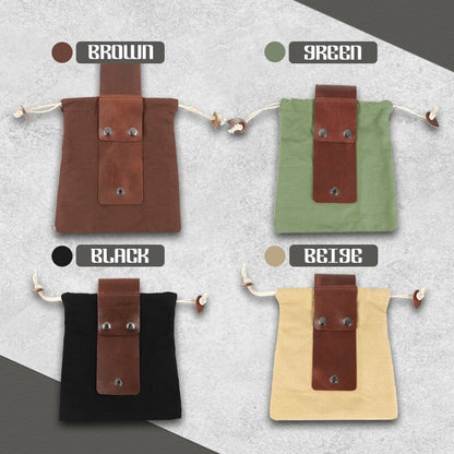 🔥LAST DAY 49% OFF - Handmade Cowhide Canvas Bag