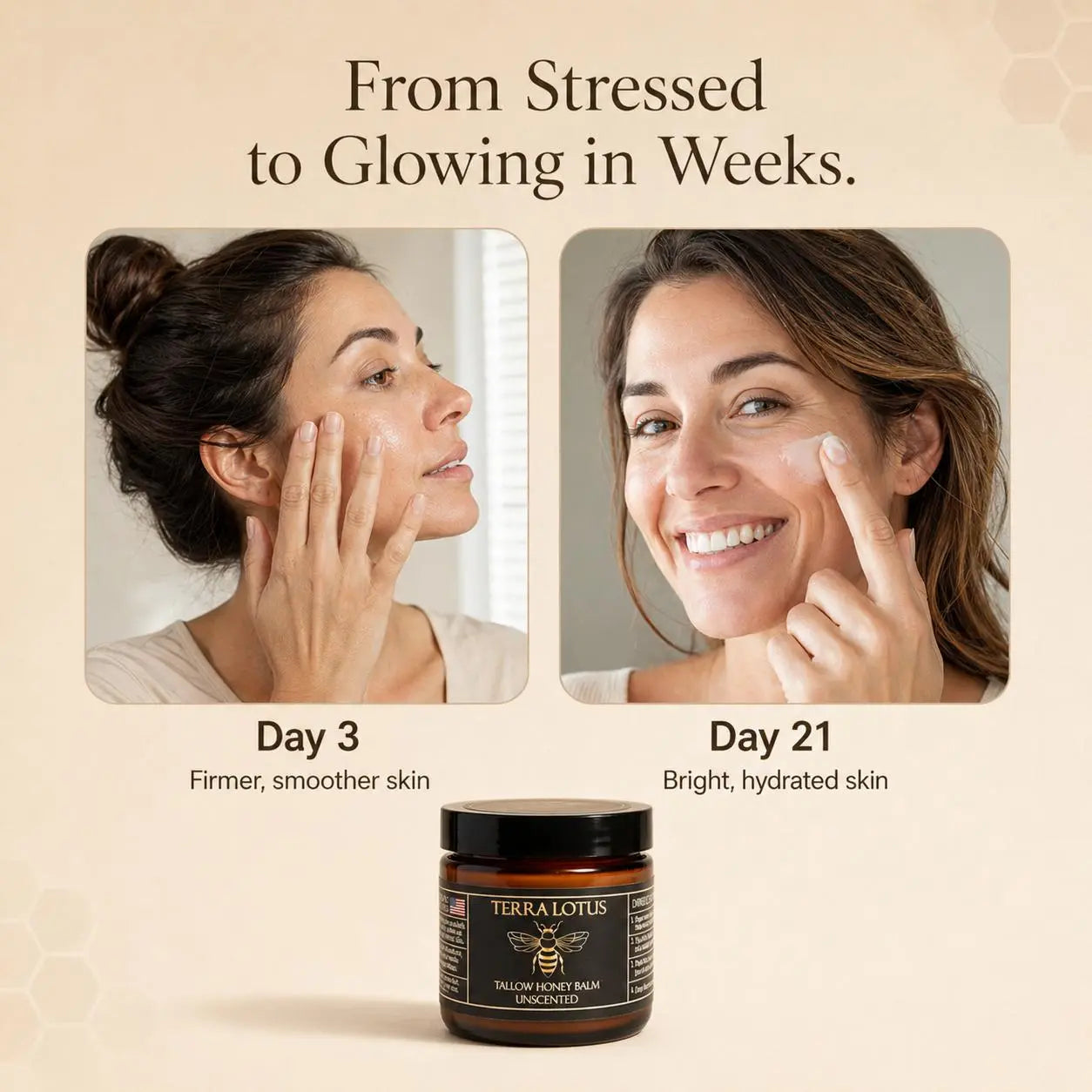 Grass-Fed Tallow Honey Balm