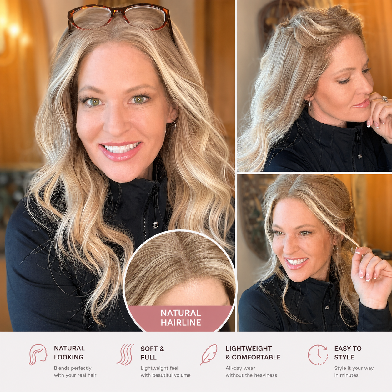 Special Mother’s Day Deals 🌷💥Straight HD Transparent Lace Front Wigs Human Hair