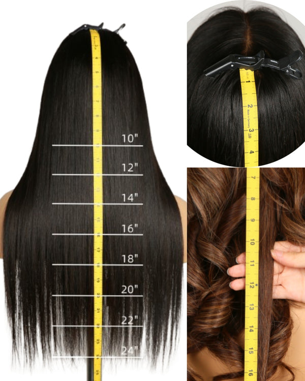 20" Blonde Balayage Body Wave Human Hair Swiss Lace Front Wig - WLW003